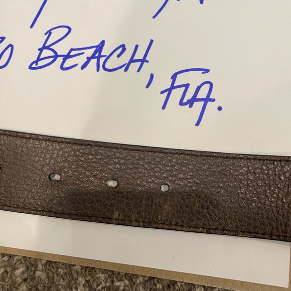 GUCCI Reversible Belt Double G Sz 85 - Picture 7 of 16